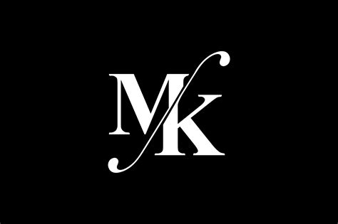 designer mk logo design